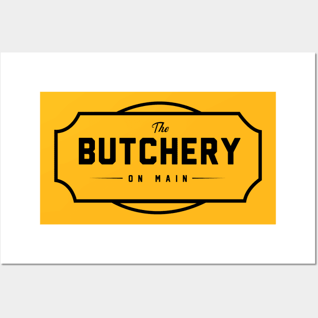 The Butchery On Main Wall Art by mrdurrs